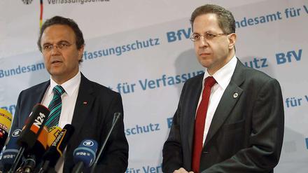 Der neue Verfassungsschutzchef Hans-Georg Maaßen hat am Freitag sein Amt angetreten.