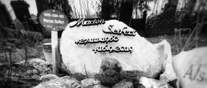 Das Grab von Marion Seifert in Berlin-Neukölln