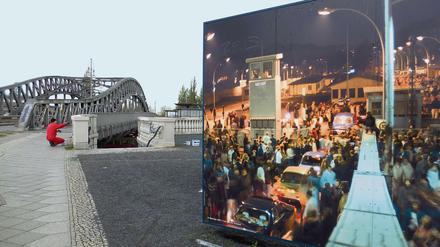 An der Bösebrücke wurde am Abend des 9. November 1989 der Grenzübergang Bornholmer Straße für DDR-Bürger geöffnet.