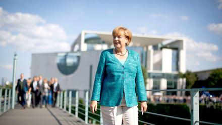 Vielerorts daheim. Auch wenn Angela Merkel nicht nur eine Heimat hat, ihr Arbeitsplatz ist in Berlin.