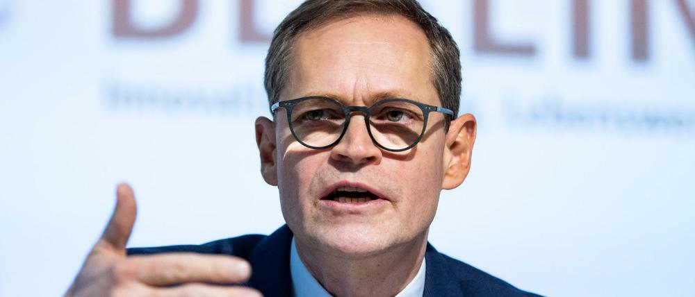 Michael Müller (SPD), Regierender Bürgermeister von Berlin