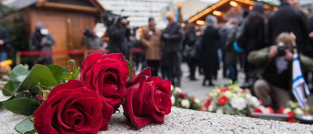 Gedenken für die Opfer: Elf Menschen überfuhr Attentäter Anis Amri beim Attentat auf dem Breitscheidplatz. 