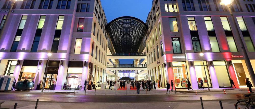 Die "Mall of Berlin" ist Berlins größtes Einkaufszentrum.