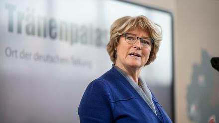 Kulturstaatsministerin Monika Grütters (CDU) soll die Berliner CDU als Spitzenkandidatin in die Bundestagswahl führen.