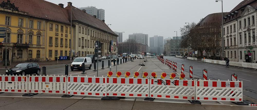 Es gab schon seit Jahren wegen häufiger Unfälle Überlegungen, die Grunerstraße in Berlin-Mitte umzubauen