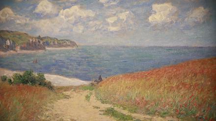 Museum Barberini: „Monet.Orte" "Weg durch Getreidefelder bei Pourville", 1882. 