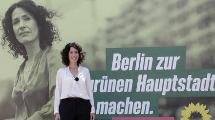 Pünktlich zur Kampagnenpräsentation im Angriffsmodus: Grünen-Spitzenkandidatin Bettina Jarasch.