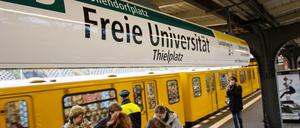U-Bahnhof «Freie Universität - Thielplatz».