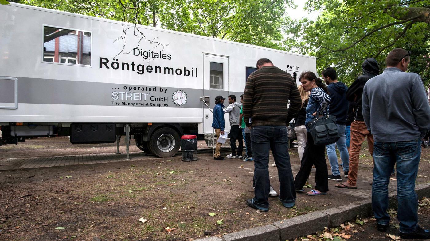 Gesundheit von Flüchtlingen: In Berlin findet der Tuberkulose-Check nun ...