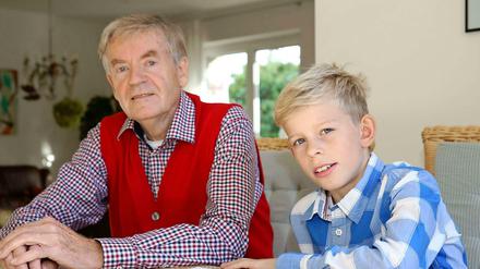 Enkel und Opa: Lenny Neuer hat für die Tagesspiegel-Serie Falk Rohner interviewt.