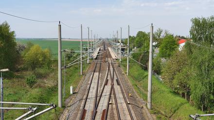 Kein Zug kommt. Die Bahn erfüllt nur 97,5 Prozent der vereinbarten Fahrten in der Region Berlin-Brandenburg.