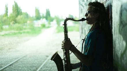 Niko Zeidler (18) spielt Saxophon in verschiedenen Bands.