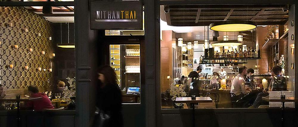 Alles andere als ein normales Thai-Restaurant: das "Nithan Thai" in der Chausseestraße in Mitte.