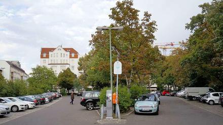 Blick auf den Olivaer Platz in Berlin-Wilmersdorf.