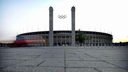 Das Olympiastadion in Berlin.