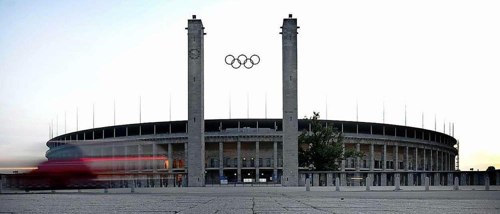 Das Olympiastadion in Berlin.