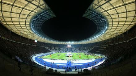 Mal könnte die Stadtmeisterschaft im Olympiastadion (Foto) stattfinden, mal in der Alten Försterei. 