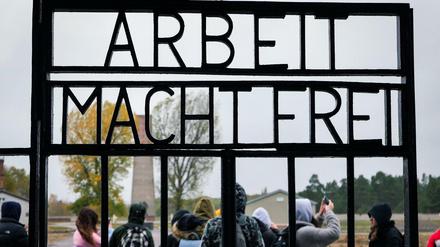 Die AfD-nahe Gruppe war am 10. Juli 2018 zu Besuch in der KZ-Gedenkstätte Sachsenhausen. 