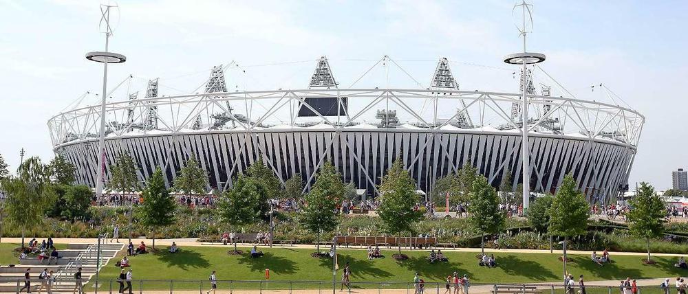 Das Olympiastadion in London.
