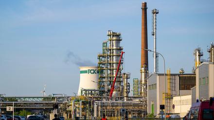 Die PCK-Raffinerie in Schwedt hängt von der Druschba-Pipeline ab.