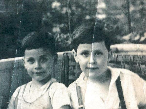 Werner und Peter Gossels (etwa 1935)