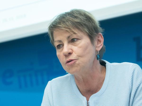 Berlins Sozialsenatorin Elke Breitenbach (Linke).