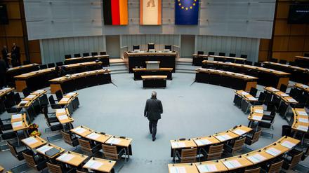 Bald in schmaler Besetzung: Plenarsitzungen im Berliner Abgeordnetenhaus.