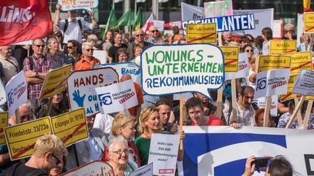 In Berlin wächst der Widerstand gegen steigende Mieten und Immobilienspekulation.