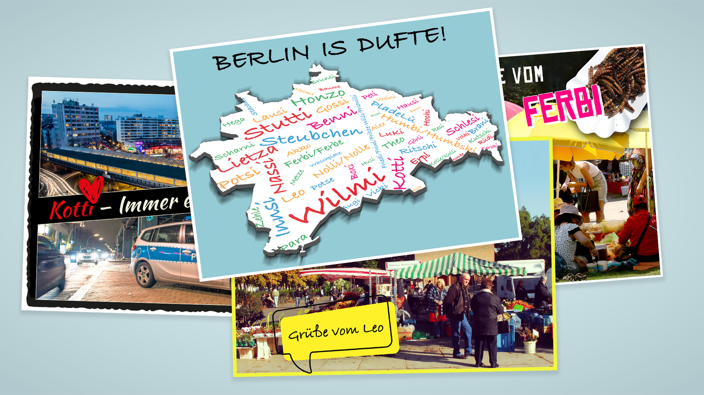 Nolli, Kutschi, Kotti und Co. Warum die Berliner ihre Straßen und