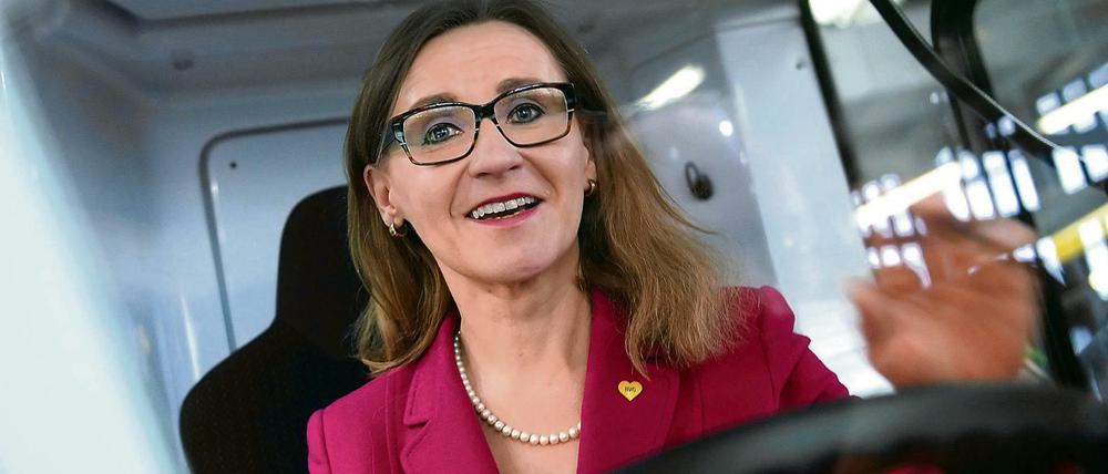 Übernimmt sie das Steuer bei der Deutschen Bahn? BVG-Chefin Sigrid Nikutta.
