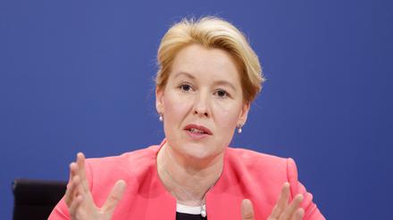 Franziska Giffey (SPD), Regierende Bürgermeisterin von Berlin.