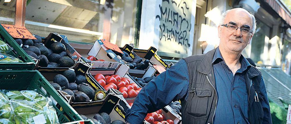 Gemüsehändler wie Ahmet Caliskan sollen durch eine Modernisierung des Gewerbemietrechts geschützt werden.