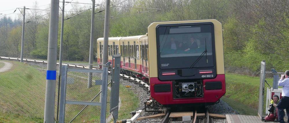 Seit Januar ist die neue Baureihe 483/484 der S-Bahn im Einsatz. 