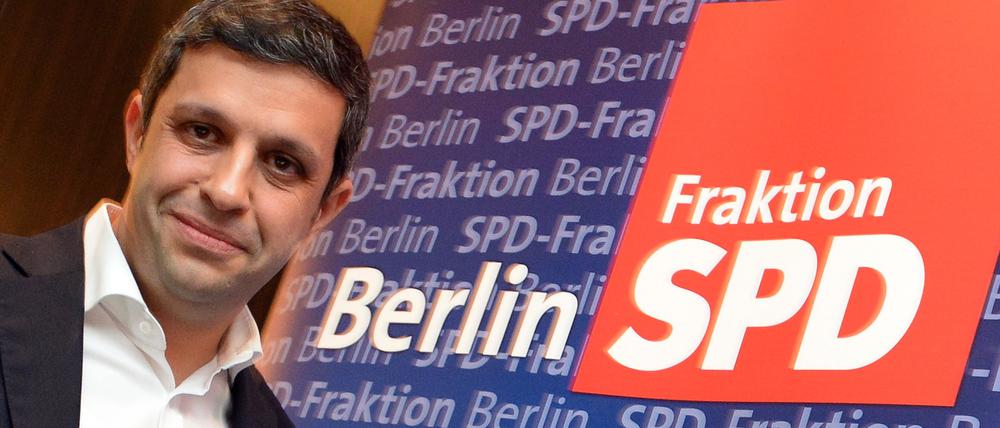 Kritik aus den eigen Reihen: Der Der Fraktionsvorsitzende der Berliner SPD, Raed Saleh