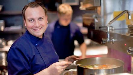 Tim Raue, 40, ist Berlins international bekanntester Koch. Er betreibt drei Restaurants.
