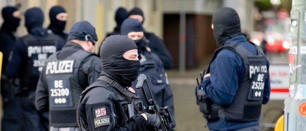 Razzia der Berliner Polizei (Archivbild)