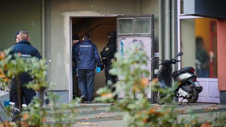 Spurensuche: Insgesamt 18 Objekte wurden im November in Berlin durchsucht. 