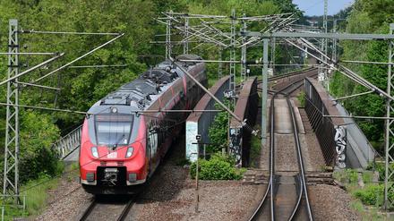 Die Linie nach Polen soll durchgehend zweigleisig ausgebaut und vollständig elektrifiziert werden. (Symbolbild)