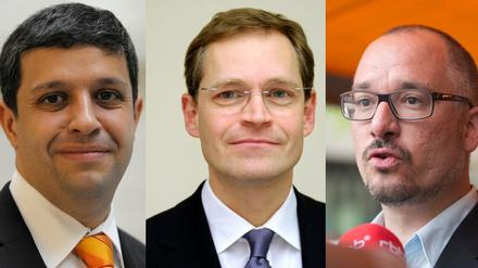 Herrschen statt teilen in der Berliner SPD? Raed Saleh, Michael Müller und Jan Stöß.