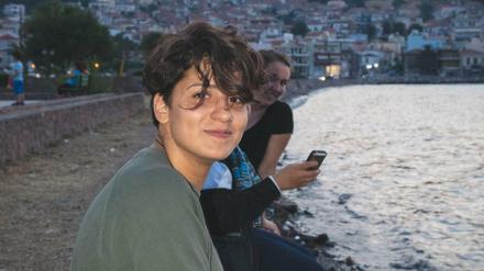 Sarah Mardini im Juni auf Lesbos.