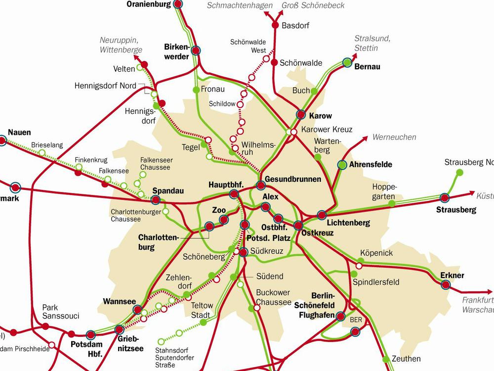 Zugverbindung Berlin-Brandenburg: Pendler müssen noch Jahre auf ...