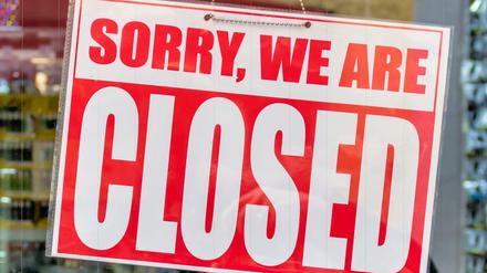Sorry, we are closed. Nicht jedes Startup wird ein Erfolg.
