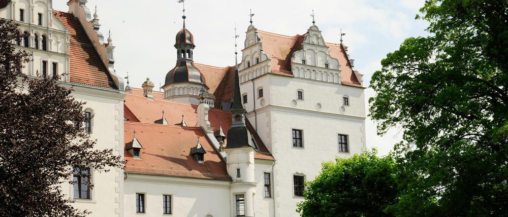 Schloss und Park Boitzenburg in der Uckermark.  