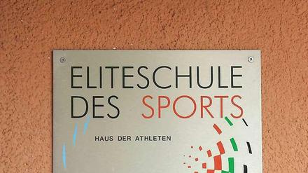 Die Poelchau-Schule in Charlottenburg ist Eliteschule des Sports.