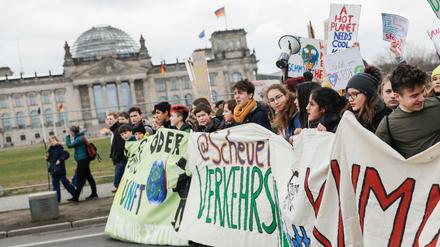 Zehntausende Schüler beteiligten sich im Laufe der Monate an den "Fridays for Future"-Klimademonstrationen.