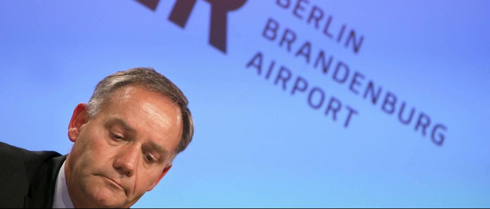 Ist seine Zeit vorbei? Rainer Schwarz, Flughafen-Geschäftsführer sieht einer ungemütlichen Aufsichtsratssitzung entgegen.