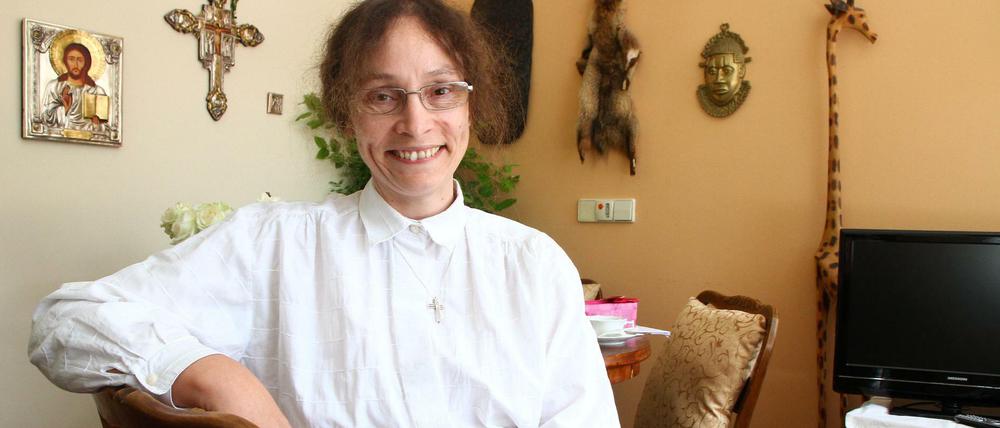 Schwester Gabriele Piel fünf Monate vor ihrem Tod 2015.