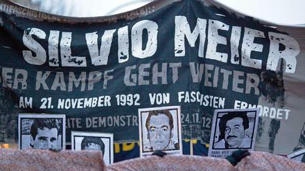 Mehrere tausend Menschen haben im November 2012 dem 20. Todestag von Silvio Meier gedacht.