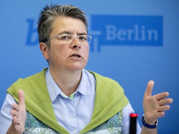 Monika Herrmann (Bündnis 90/Die Grünen), Bezirksbürgermeisterin von Friedrichshain-Kreuzberg.