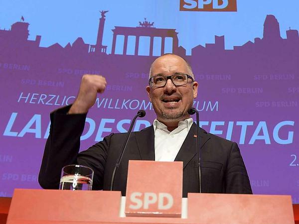 Der Berliner SPD-Landesvorsitzende Jan Stöß will ein Linksbündnis auf Bundesebene.